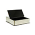 Della Rocca-Coffee table with stainless steel surface