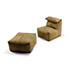 Della Rocca-'Le Bambole', lounge chair and ottoman