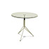 Della Rocca-'Anonimus' crystal and metal table