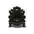 Della Rocca-'Proust' black ceramic armchair model