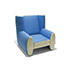 Della Rocca-Uphholstered armchair with felt cover