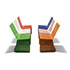 Della Rocca-Six lacquered steel chairs, prototypes