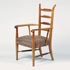 Dorotheum-Tall-back armchair