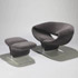Los Angeles Modern Auctions-F 582 Ribbon Chair/Footstool