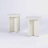 Los Angeles Modern Auctions-Circular stools, pair