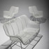 Los Angeles Modern Auctions-Patio set