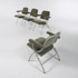 Los Angeles Modern Auctions-Aluminum folding chairs, group