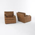 Los Angeles Modern Auctions-Swivel club chairs, pair