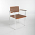Los Angeles Modern Auctions-Armchair, Steel Frame series