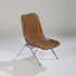 Los Angeles Modern Auctions-Leather folding chair