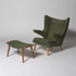Los Angeles Modern Auctions-Papa chair/ottoman (model no. AP 19)