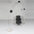 Los Angeles Modern Auctions-Nucleo arching floor lamp