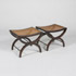 Los Angeles Modern Auctions-Cane benches, pair