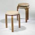 Wright-L-leg stools