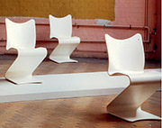 Six "S-chairs," model no. 275