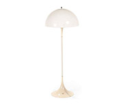 Three Panthella floor lamps