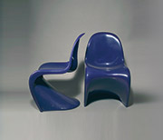 4 'Panton' chairs