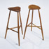 Phillips, de Pury & Company-Three legged high stools