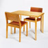 Phillips, de Pury & Company-Table and two chairs