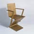 Phillips, de Pury & Company-Zig Zag Chair with armrests