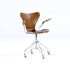 Rago Arts and Auction Center-Swivel chair on casters