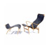 Rago Arts and Auction Center-Lounge chair and ottoman