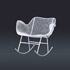 Rago Arts and Auction Center-Rocking chairs, pair
