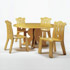 Sotheby´s-Dining Table/Four Chairs