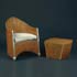 Sotheby´s-Armchair/ottoman