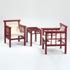 Sotheby´s-Pair of armchairs and table