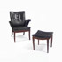 Sotheby´s-ARMCHAIR WITH OTTOMAN