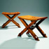 Tajan-Pair of stools