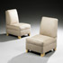 Tajan-Pair of lounge chairs