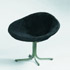 Tajan-Set of five lounge chairs