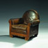 Tajan-Paire de fauteuils club