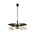 Wannenes Art Auctions-Rosewood / glass ceiling lamp