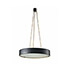 Wannenes Art Auctions-Metal and glass ceiling lamp
