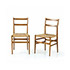 Wannenes Art Auctions-Six "Leggera" wood chairs