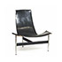 Wannenes Art Auctions-Leather and steel "T-armchair"