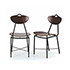 Wannenes Art Auctions-Four Italian wood and metal chairs