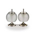 Wannenes Art Auctions-Pair of "Chi" metal / glass table lights