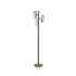 Wannenes Art Auctions-Italian perspex and metal floor lamp