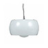 Wannenes Art Auctions-"Omega" metal and glass ceiling lamp