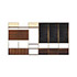 Wannenes Art Auctions-"E22" rosewood shelving system