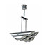 Wannenes Art Auctions-Chromium plated steel ceiling lamp