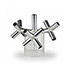 Wannenes Art Auctions-Aluminium and perspex table lamp