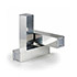 Wannenes Art Auctions-"Ascissa" steel table lamp