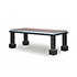 Wannenes Art Auctions-"Palm Spring" wood and plastic table