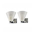 Wannenes Art Auctions-Pair of glass sconces