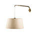 Wannenes Art Auctions-Italian brass wall lamp